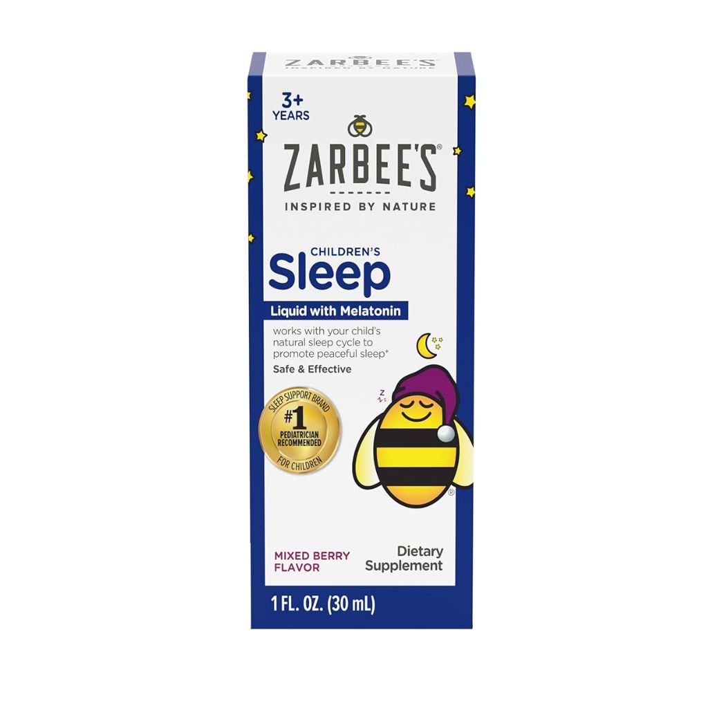 ZARBEE'S MELATONINA 1MG EN JARABE PARA NINOS 3+ 30 ML