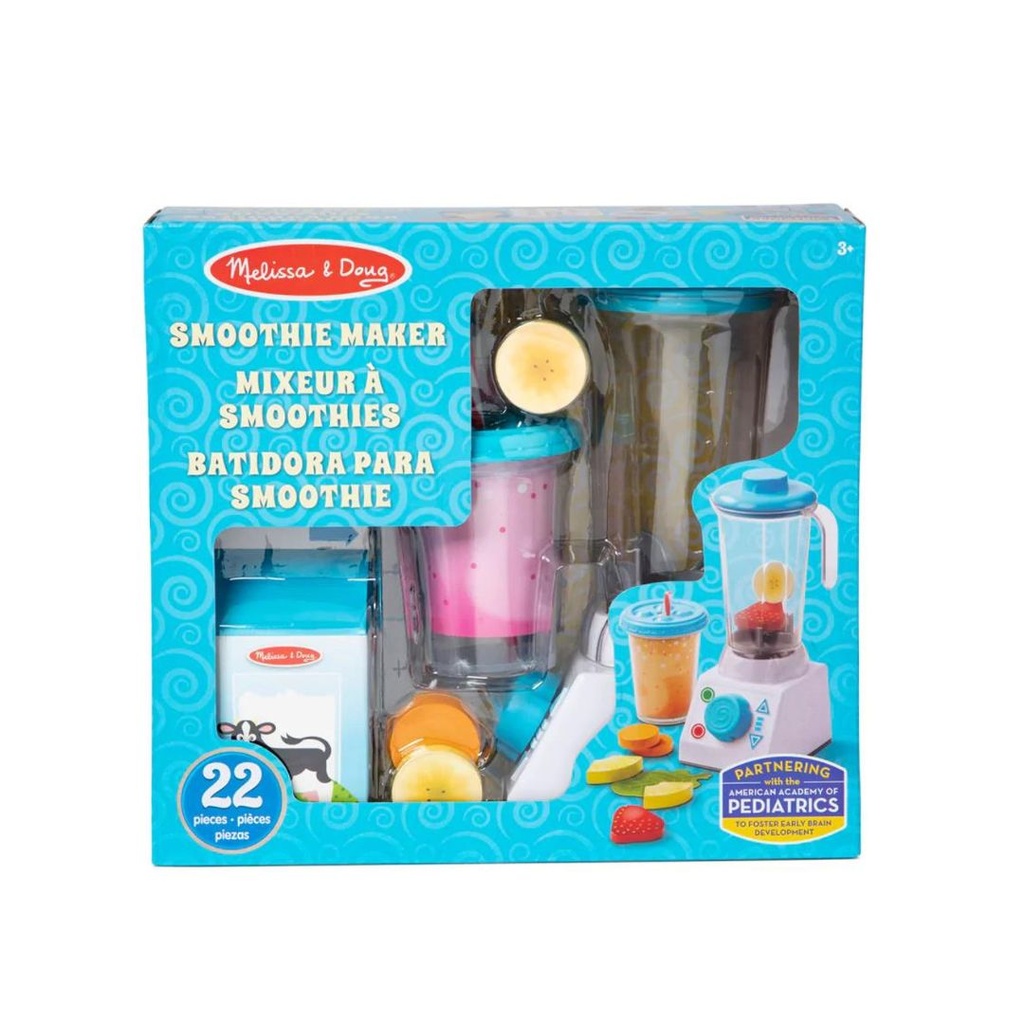 MELISSA & DOUG SMOOTHIE MAKER BLENDER SET