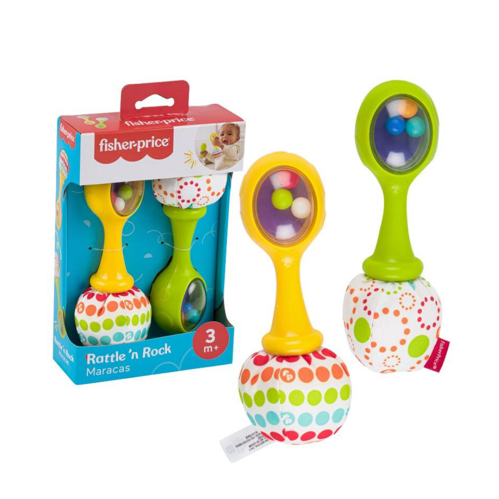 FISHER PRICE MARACAS MUSICALES JUGUETE SONAJERO