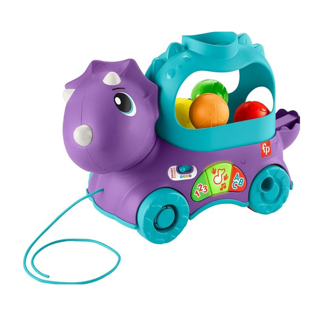 FISHER PRICE POPPIN TRICERATOPS12/36 MESES 