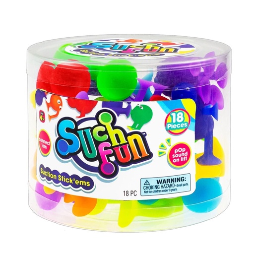 [075656049000] JARU TOYS SUCH FUN COMBO SUCTION STACKERS