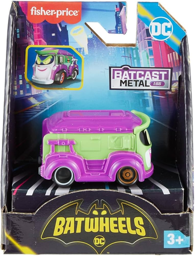 [194735130481] BATWHEELS JOKER VAN