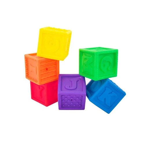 [037977100631] SASSY BLOQUES CUADRADOS DE GOMA