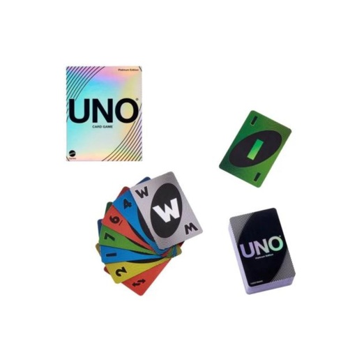 [194735170791] MATTEL CARTAS UNO PLATINUM