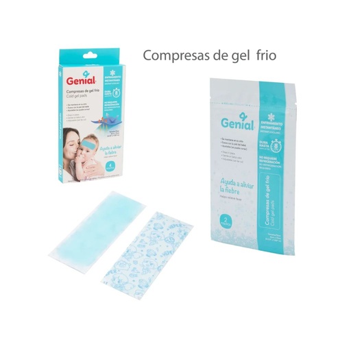 [7453078504391] GENIAL COMPRESAS DE GEL FRIO 