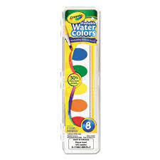 [071662005252] 8 PINTURAS ACUALERAS