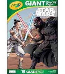 [071662227159] GIANT COLORING PAGES / STAR WARS