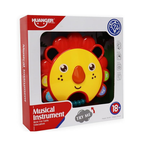[6927174726083] HUANGER JUGUETE DE LEON -SENSIBILIDAD MUSICAL DEL BEBE 18M+