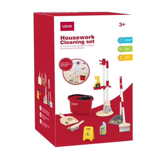 [6927199673089] LDUO HOUSEWORK CLEANING SET