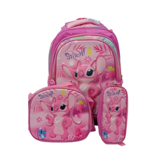 [7810202540586] MALETA DE STITCH ROSADO