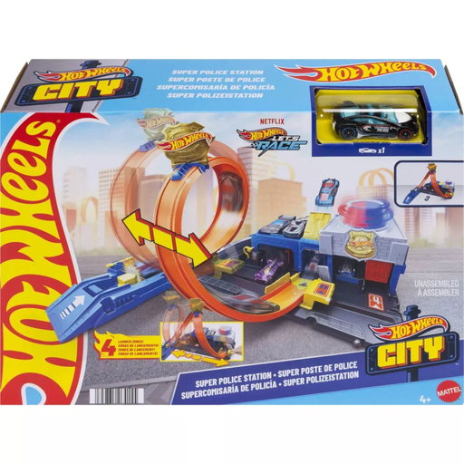 [194735264155] HOT WHEELS CITY SUPER ESTACION DE POLICIA