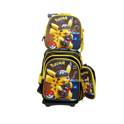 [B1939] MALETA DE POKEMON CON GUITARRA