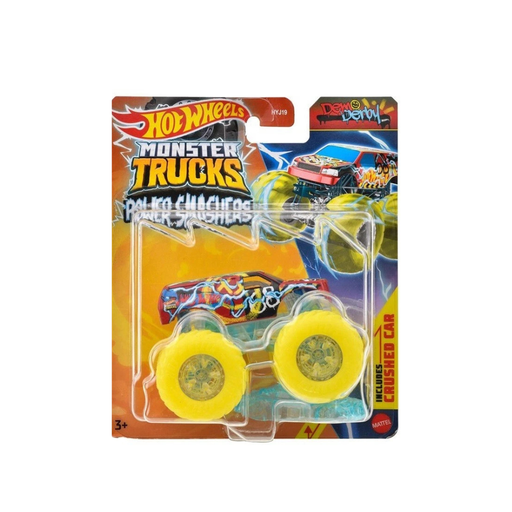 [194735247769D] MATTEL HOT WHEELS MONSTER TRUCKS  DEMO DERBY
