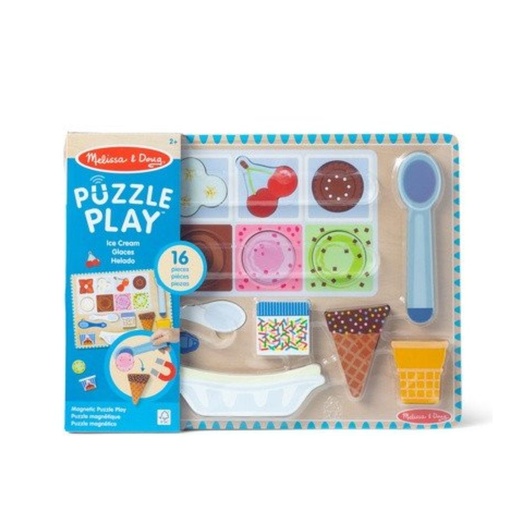[000772310062] MELISSA & DOUG PUZZLE PLAY ICE CREAM