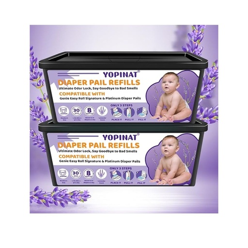 [X004N35EHF] DIAPER PAIL REFILLS LAVANDA 30 BAGS