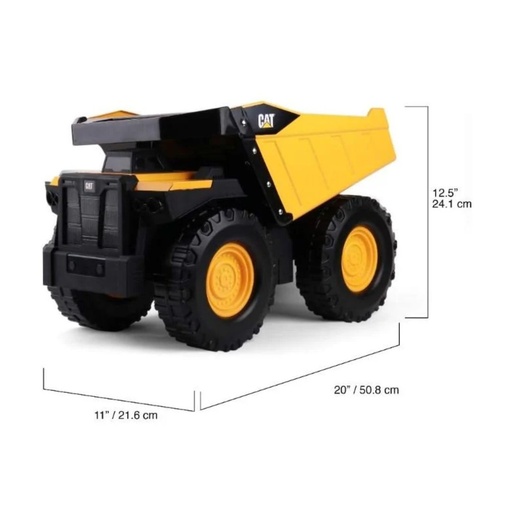 [021664824153] CAMION CAT AMARILLO