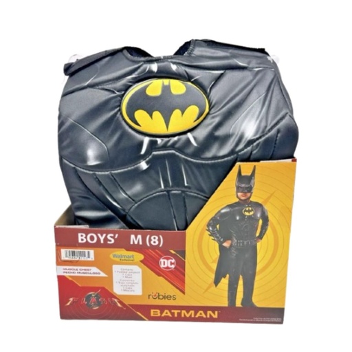 [195884121535] DISFRAZ DE BATMAN IMPORTADO TALLA 8