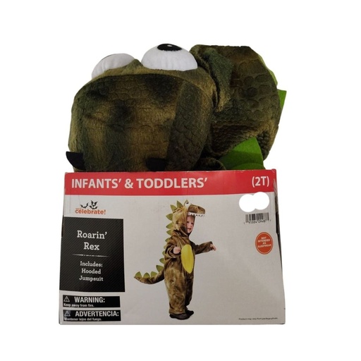 [195884122501] DISFRAZ DE DINOSAURIO IMPORTADO TALLA 3T-4T