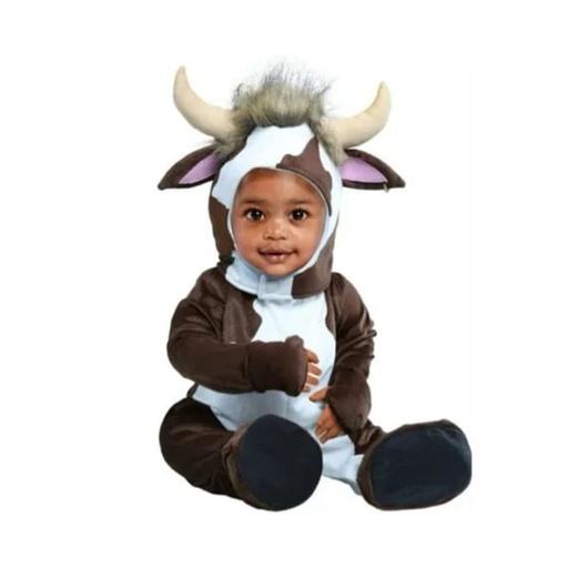 [195884094129] DISFRAZ DE TORO IMPORTADO TALLA 6-12M
