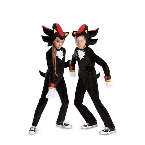 [192995195202] DISFRAZ DE SONIC SHADOW IMPORTADO TALLA 6-7