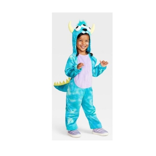 [191908974446] DISFRAZ DE MONSTER DINO TALLA 18-24M