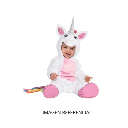 [191908972060] DISFRAZ DE BABY UNICORN TALLA 0-6M