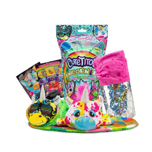 [885561392432] BASIC FUN CUTETITOS UNICORNITOS 17CM 