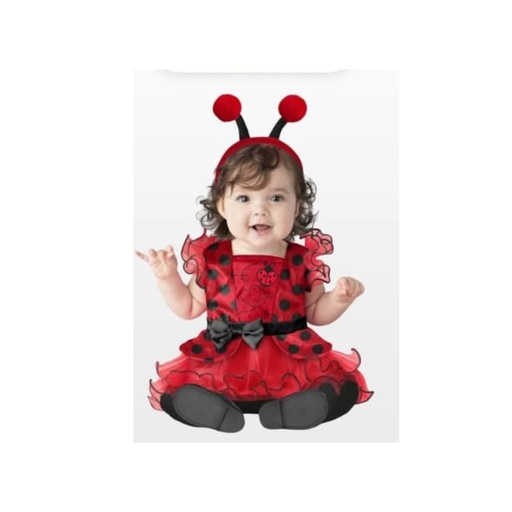 [071765214193] DISFRAZ DE LADYBUG TALLA 6-12M 