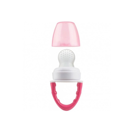 [072239315767] DR BROWNS / ALIMENTADOR DE SILICONA COLOR ROSA