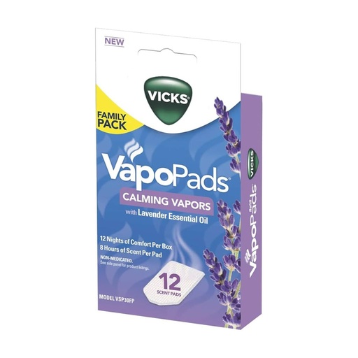 [328785001907] VICKS VAPOPADS ESENCIA LAVANDA 12U