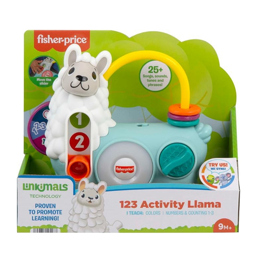 [194735125487] FISHER PRICE LLAMA JUGUETE EDUCATIVO CON LUCES Y MUSICA 