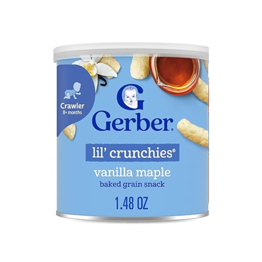 [015000048099] GERBER LIL CRUNCHIES VANILLA MAPLE