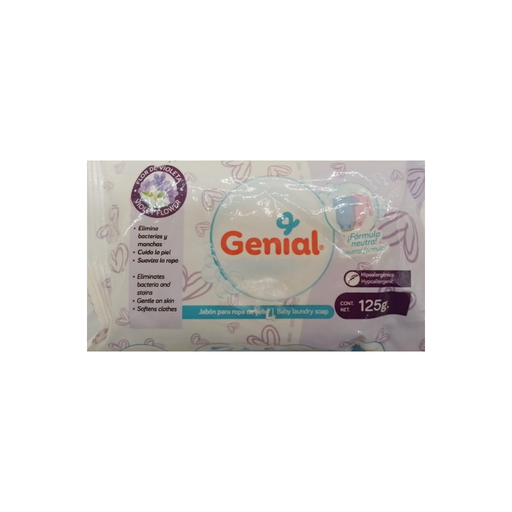 [7453038402798] JABON PARA ROPA DE BEBE GENIAL, FLOR DE VIOLETA