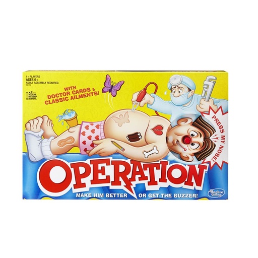 [630509441600] HASBRO JUEGO DE OPERACIÓN 