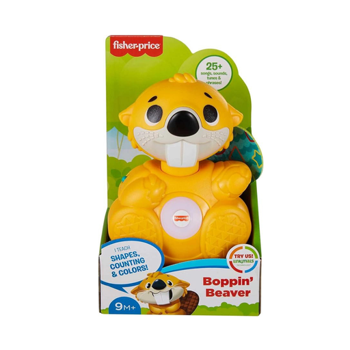 [887961915853] FISHER PRICE CASTOR BOPPIN JUGUETE  MUSICAL CON LUCES