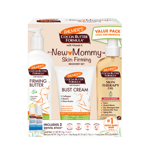 [010181041396] PALMERS KIT DE RECUPERACIÓN REAFIRMANTE DE LA PIEL PARA MAMÁS PRIMERIZAS 