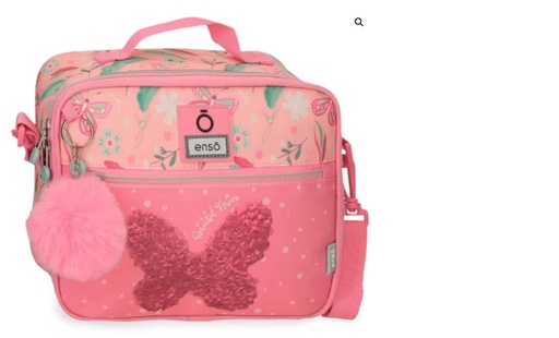 [8435692752333] LONCHERA FLORAL ROSADA / ENSO