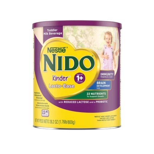 [028000934873] NESTLE NIDO LACTO-EASE 1-3 AÑOS 800G