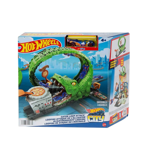 [194735109630] MATTEL HOT WHEELS PISTA NEMESIS COCODRILO