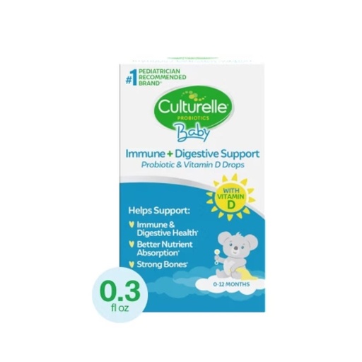 [049100400532] PROBIOTICO CULTURELLE GROW + THRIVE 0- 12 MESES  9 ML