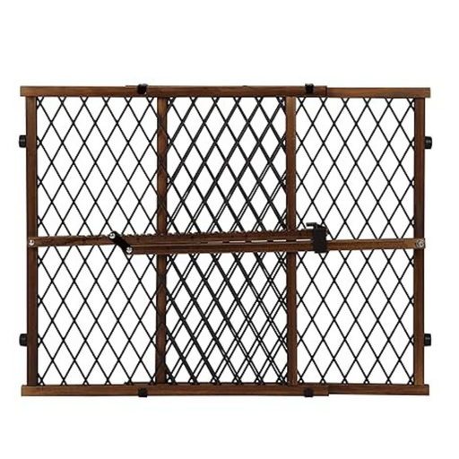 [032884197743] EVENFLO REJA DE SEGURIDAD, CERRADURA,MARRON MADERA