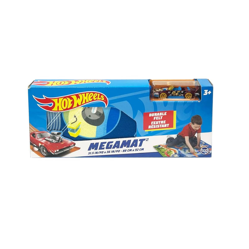[686141307170] MATTEL HOT WHEELS MEGAMAT HOT WHEELS 80 CM x 92 CM