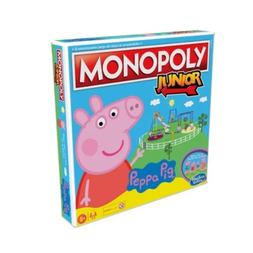 [630509990238] HASBRO MONOPOLY JUNIOR PEPPA PIG