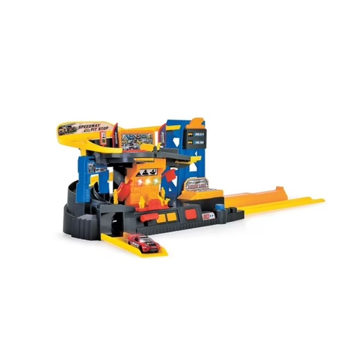 [806044009159] Speedway Pit Stop Play Set