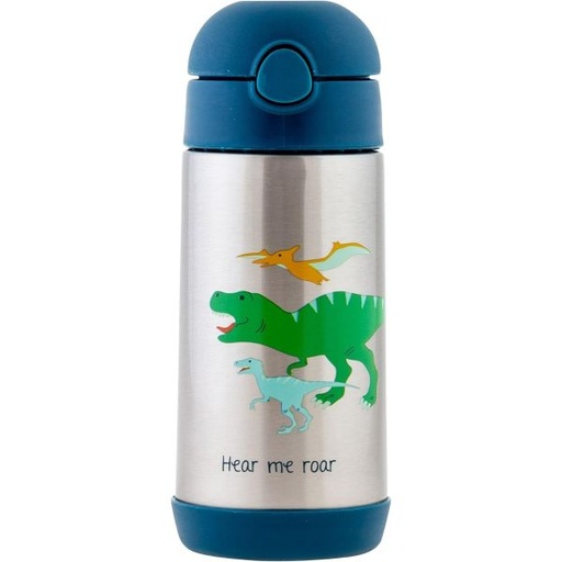 [810124842314] TERMO ACERO CON PITILLO DINOSAURIO / STEPHEN JOSEPH