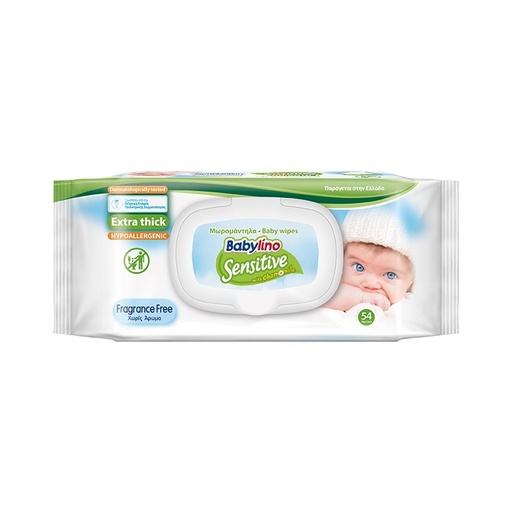 [5201263003318] TOALLAS HUMEDAS BABYLINO EXTRA THICK 54 UNIDADES