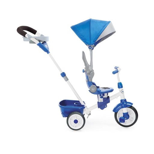 [050743643705] LITTLE TIKES TRICICLO 4 EN 1 AZUL
